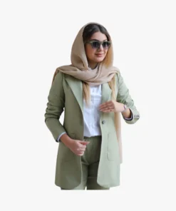 کت و شلوار لینن زنانه سری AVALON