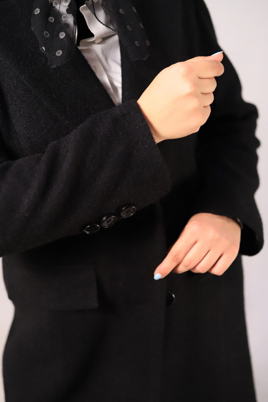 پالتو فوتر مشکی - Image 2