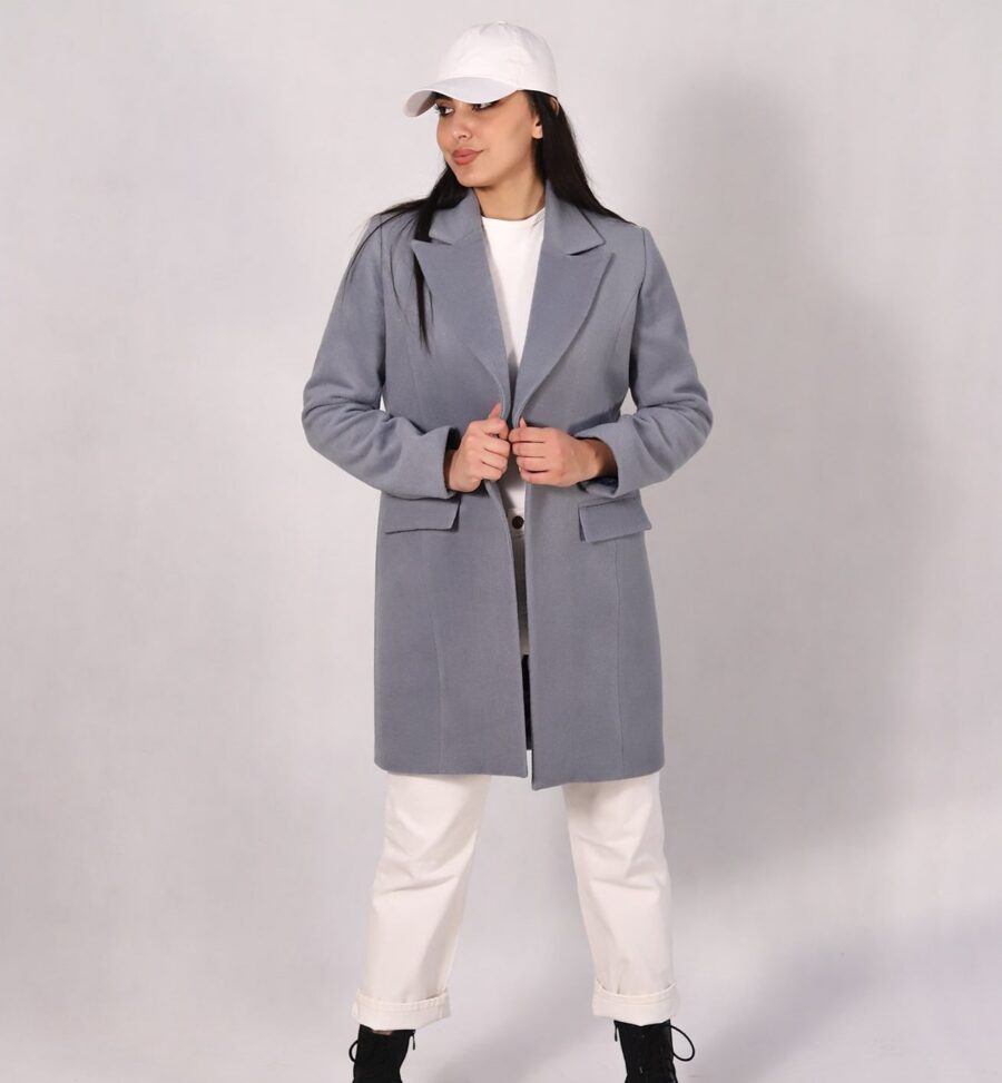 پالتو فوتر آبی آسمانی - Image 1