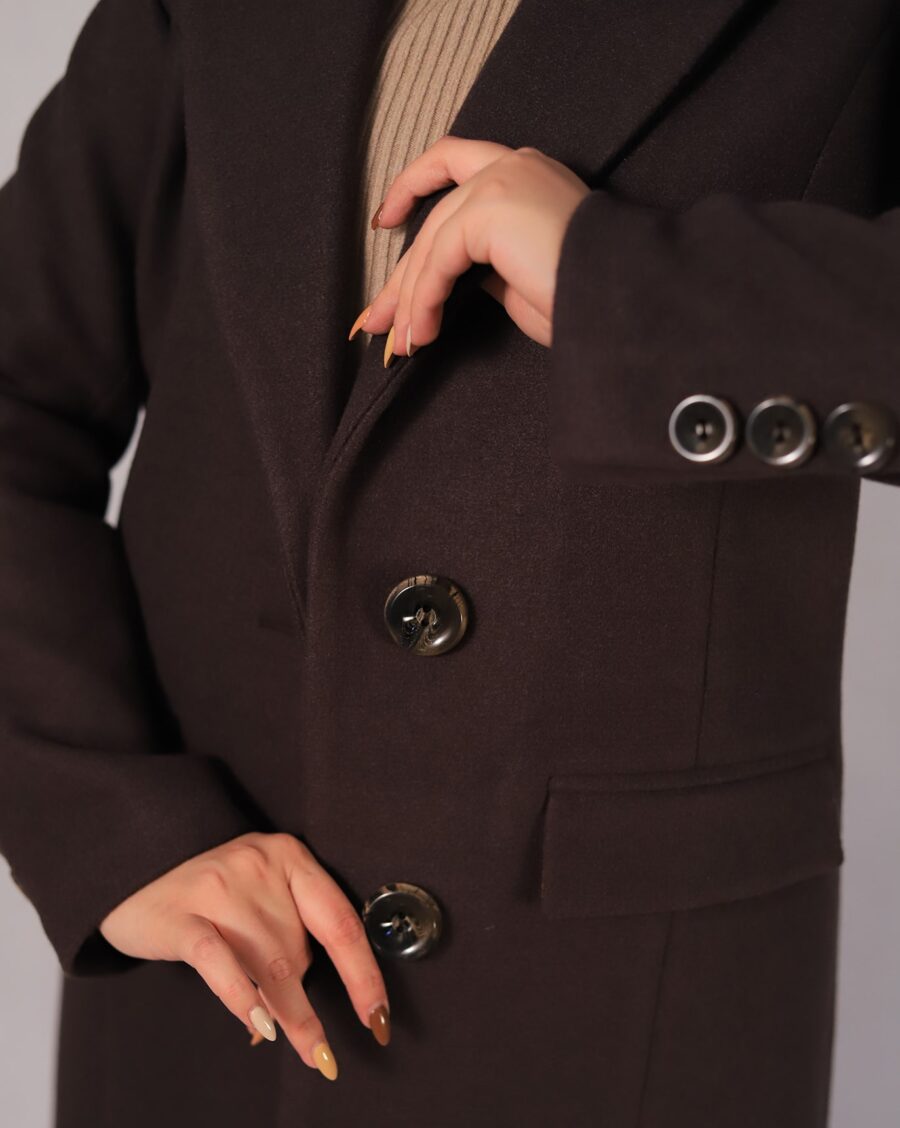 پالتو فوتر قهوه ای - Image 3