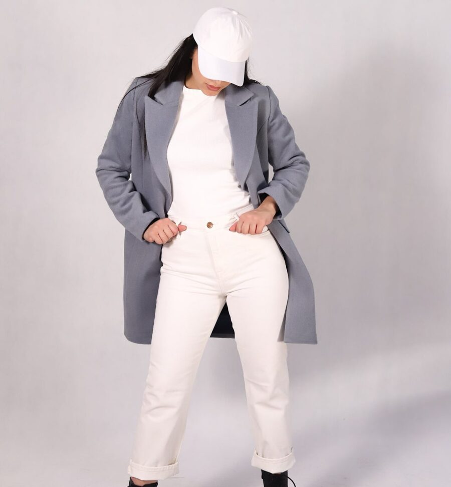 پالتو فوتر آبی آسمانی - Image 2