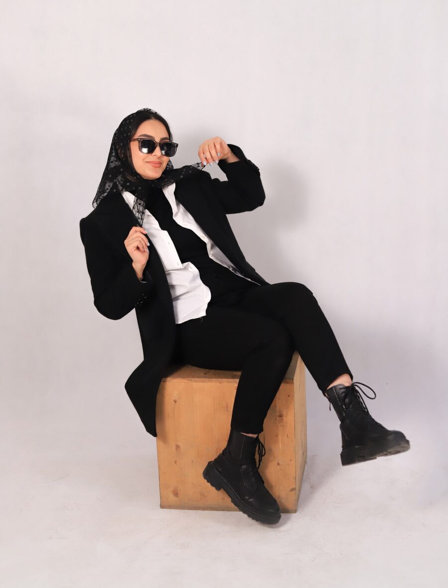 پالتو فوتر مشکی - Image 4