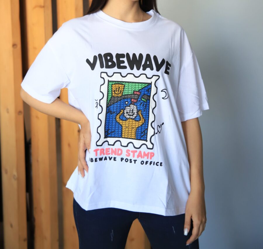 تیشرت زنانه مدل WAVE - Image 1