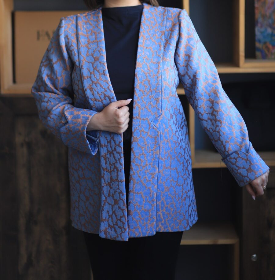 کت ژاکارد زنانه سری BLOOM - Image 4