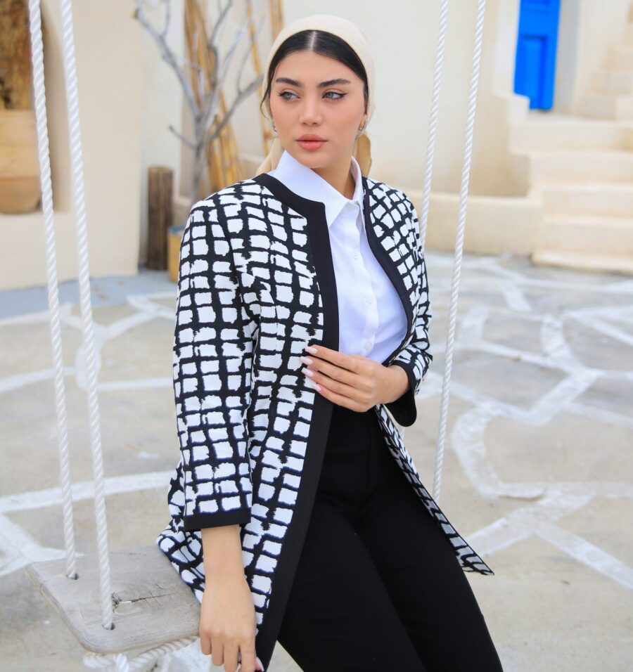 تک کت زنانه یقه گرد سری GALA