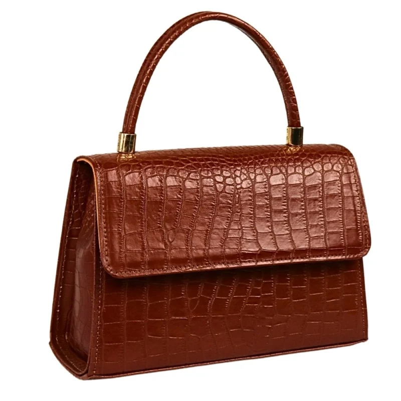 test 50 کیف دستی چرم زنانه