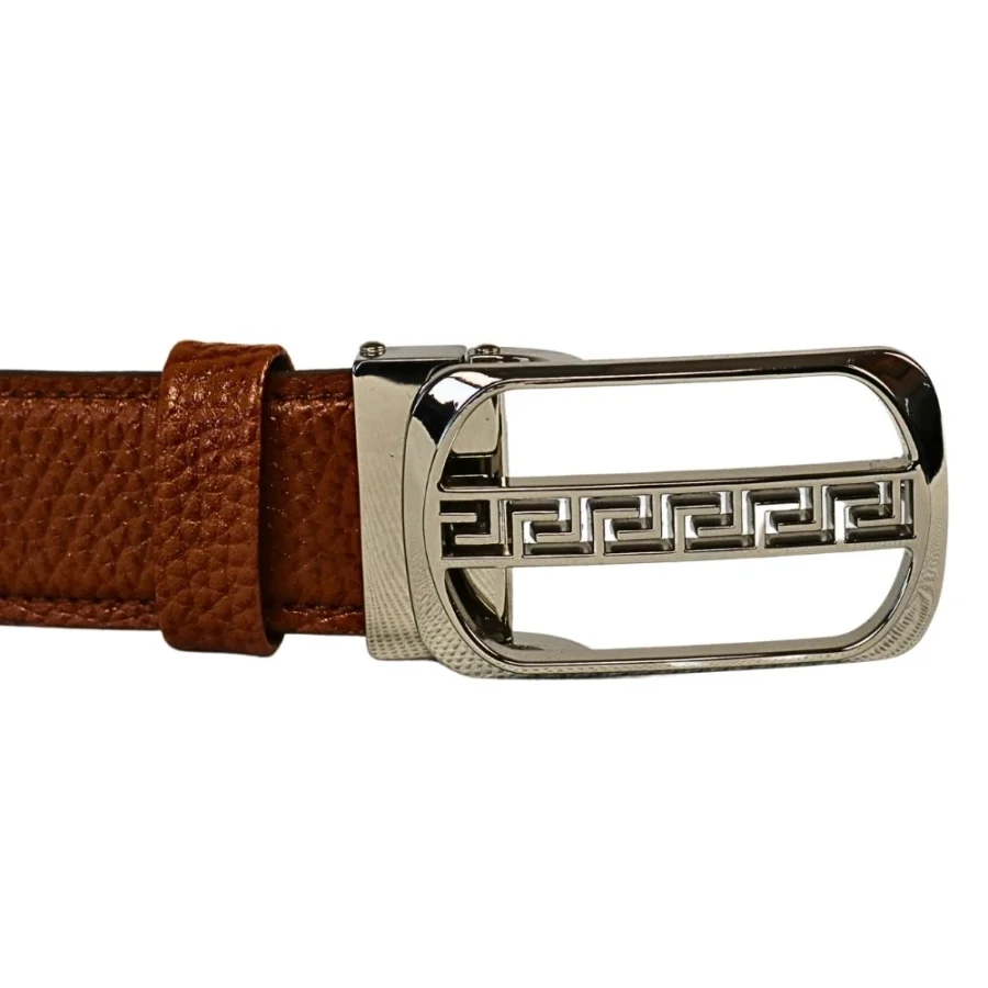 کمربند چرم مردانه مدل wawe - Image 3