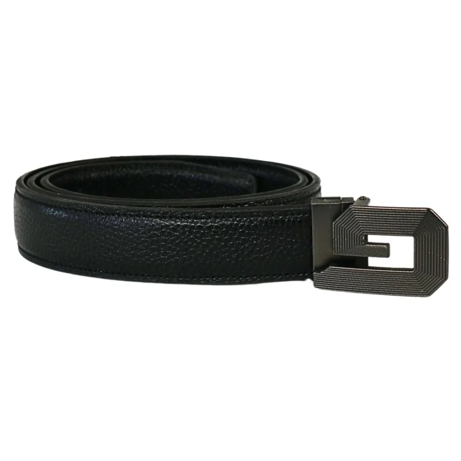 کمربند چرم مردانه طرح جی - Image 2