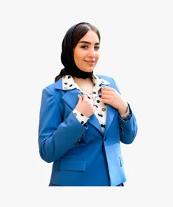 کت و شلوار آبی