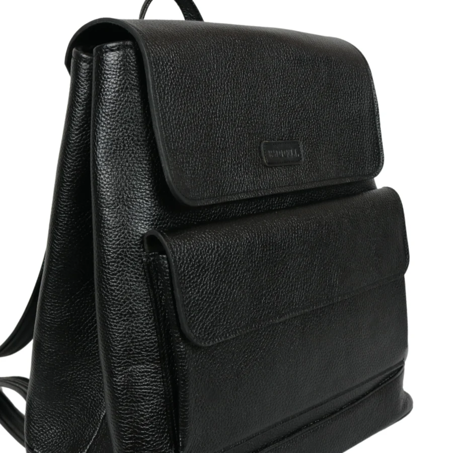 کوله پشتی چرم فارل مدل فولیتر مشکی - Image 2