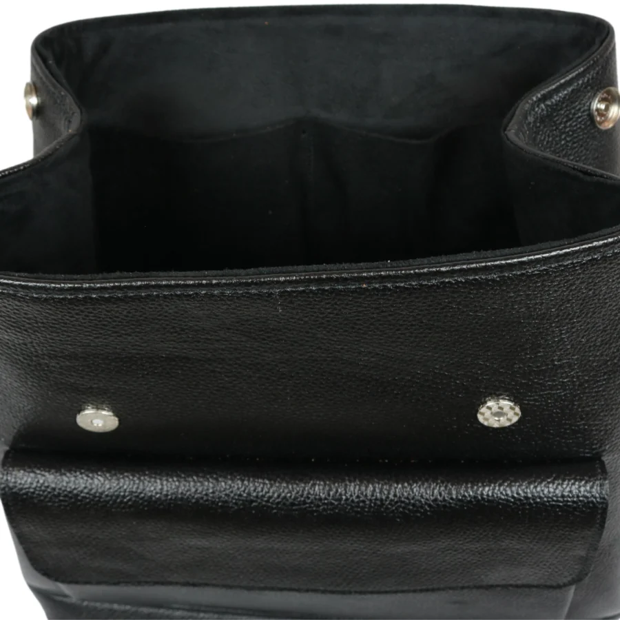 کوله پشتی چرم فارل مدل فولیتر مشکی - Image 3