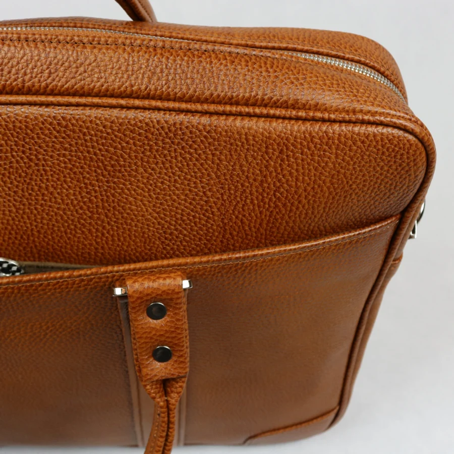 کیف اداری چرم فولیتر عسلی فارل مدل F649 - Image 7