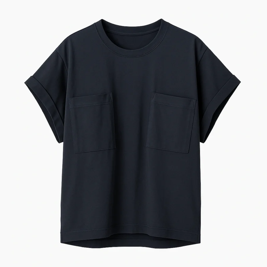 تی شرت زنانه ساده فری سایز اسپورت