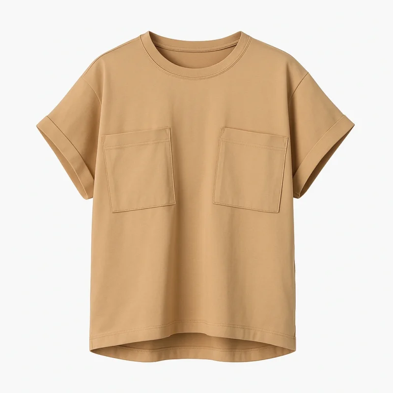 تی شرت زنانه ساده فری سایز اسپورت