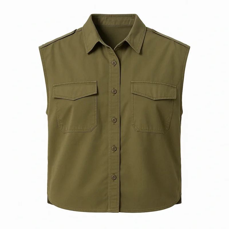 test 46 وست کتان زنانه مدل طبیعت