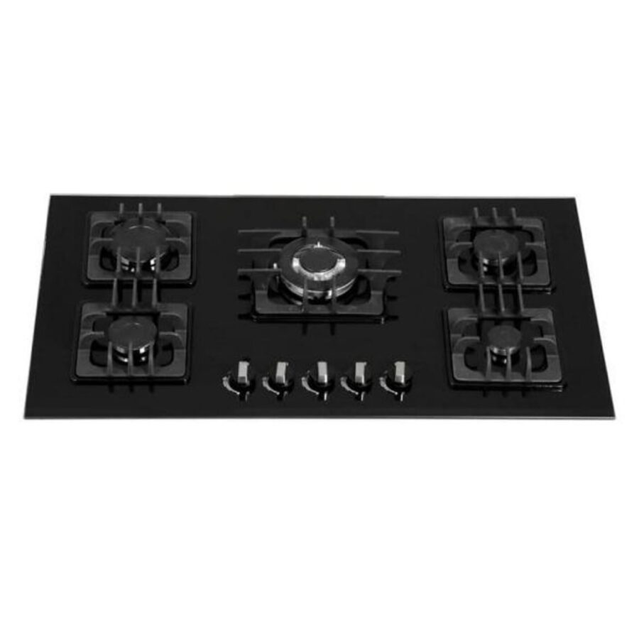 اجاق گاز صفحه ای هومان پنج شعله (وسط) مدل ILK-AY F5JM - Image 1
