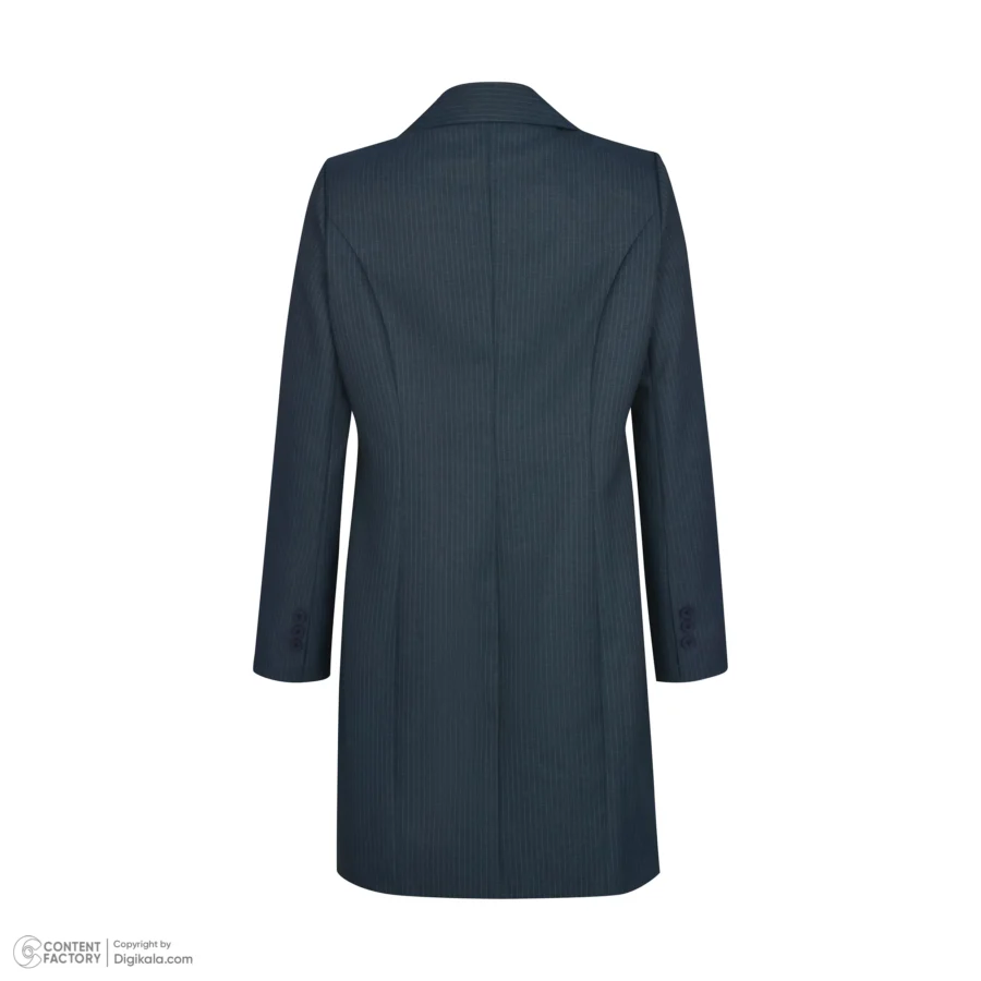 مانتو شلوار ادرای چهارخانه یقه بلیزر