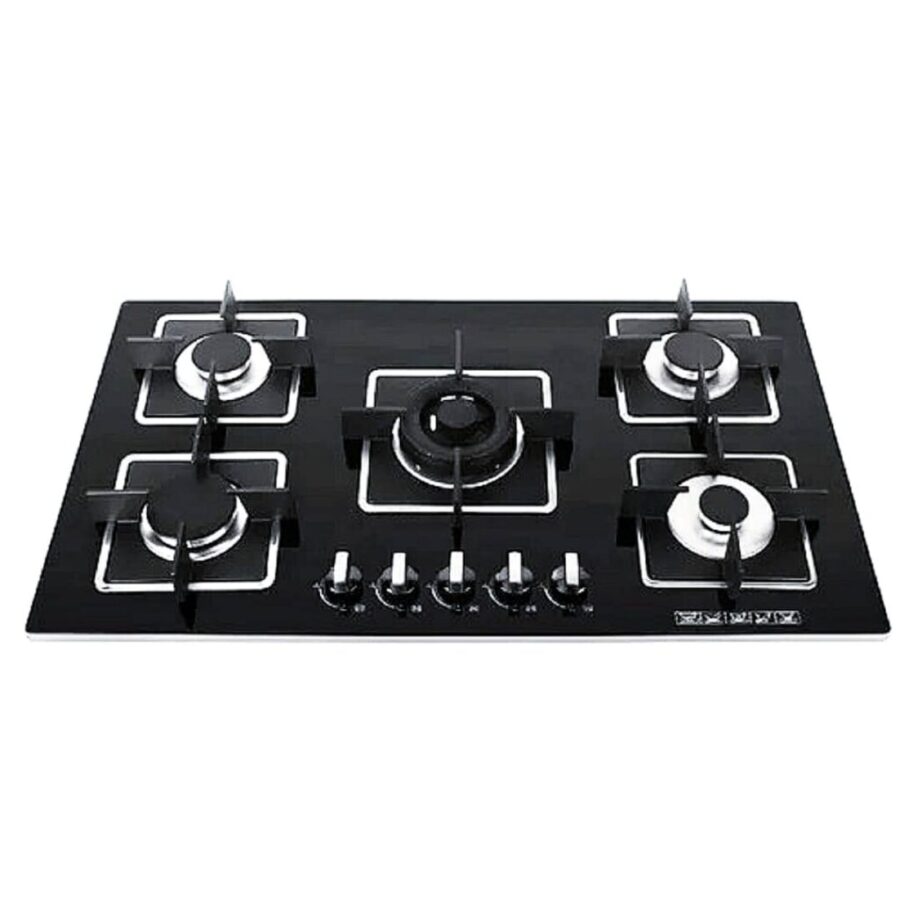 اجاق گاز صفحه ای هومان پنج شعله (وسط و کنار) مدل LORD F52 - Image 1