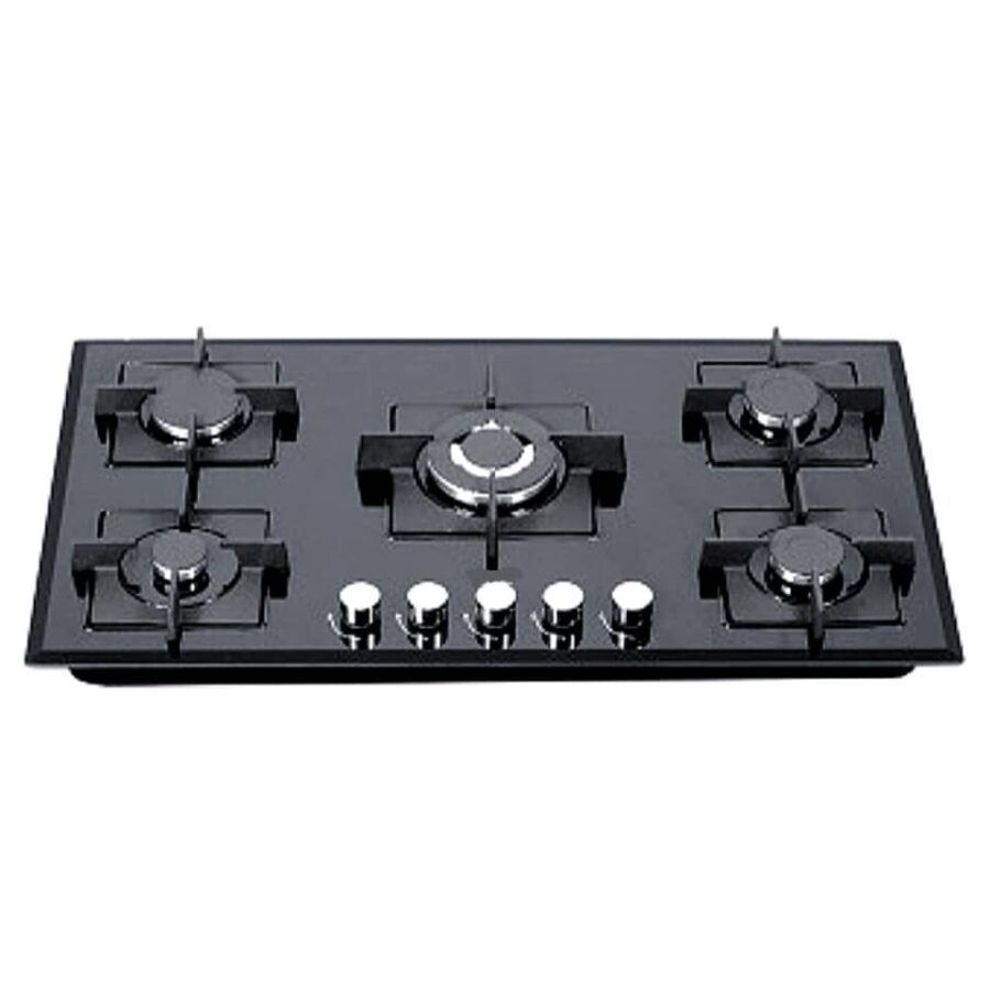 اجاق گاز صفحه ای هومان پنج شعله (وسط و کنار) مدل AKI F5 - Image 1