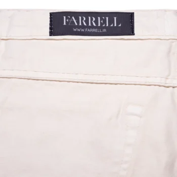 شلوار کتان زنانه شیری