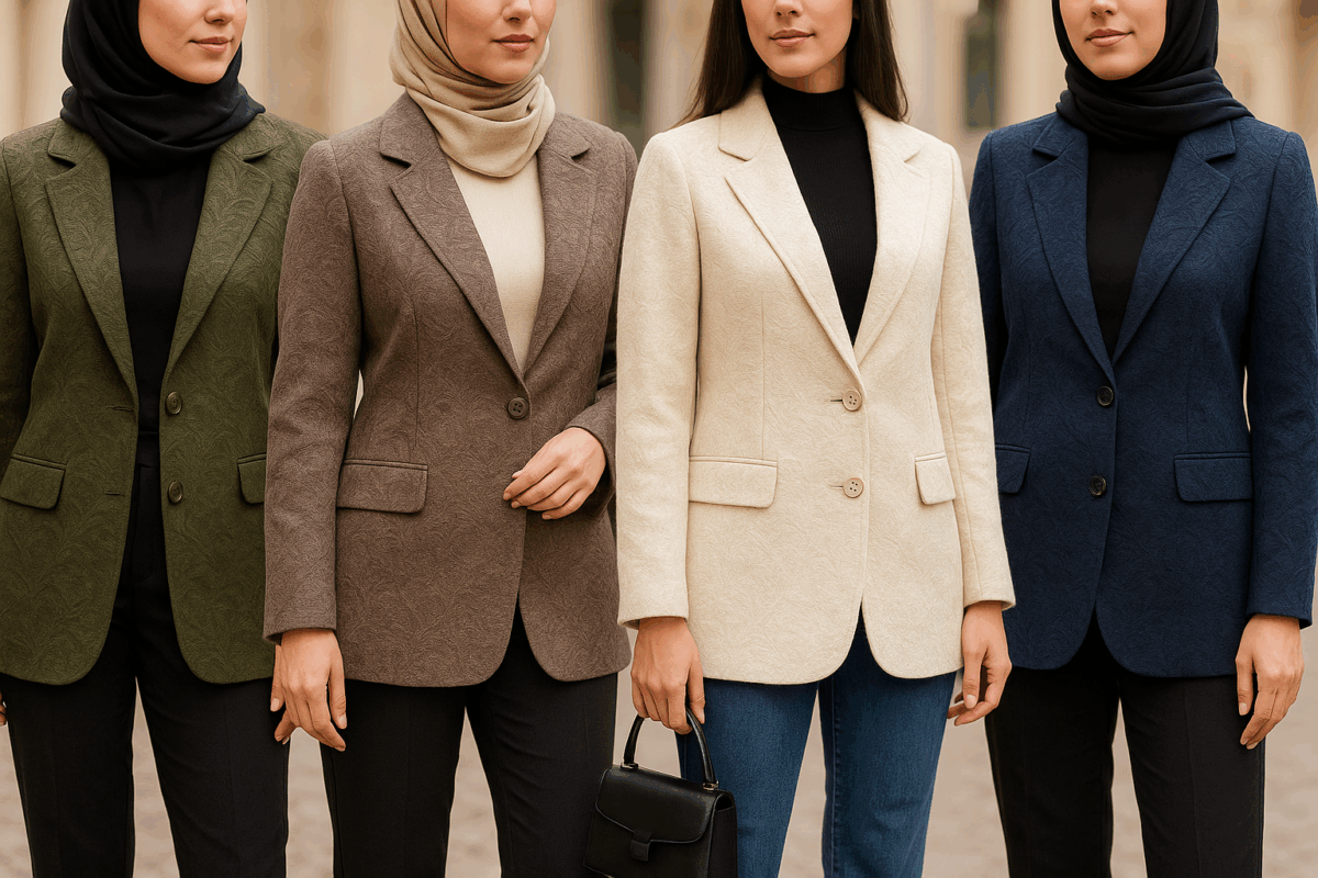 30 مدل مانتو ژاکارد جدید 2025