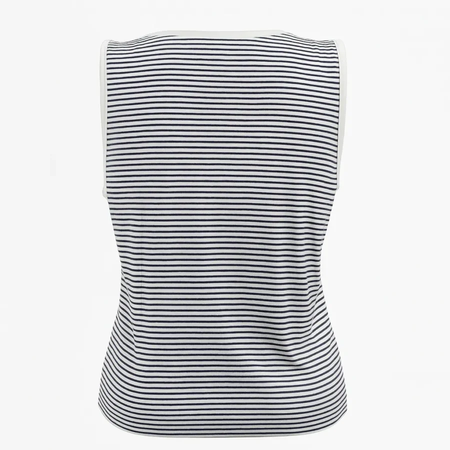 تاپ نخی زنانه فارل مدل راه راه - Image 2