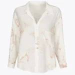 شومیز آستین بلند طرح اسب سفید فری سایز