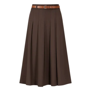 دامن زنانه مدل پیله دار فری سایز