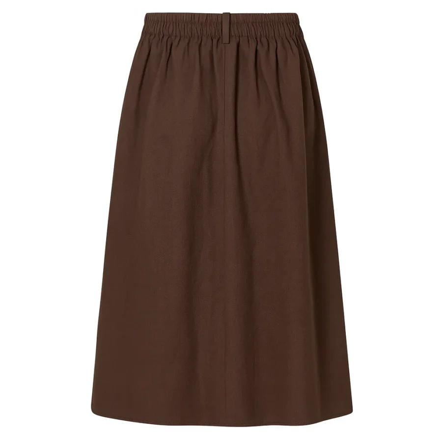 دامن زنانه مدل پیله دار فری سایز