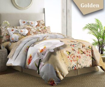 ست لحاف دو نفره مدل GOLDEN