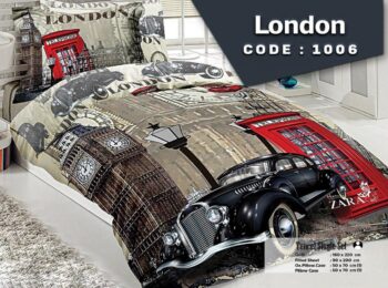 ست لحاف یک نفره مدل LONDON