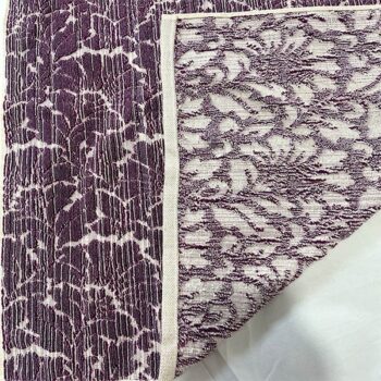 حوله حمام بنفش دو رو طرح 70*140