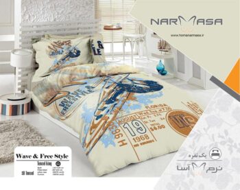 ست لحاف یک نفره مدل FREE STYLE