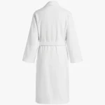 تن پوش زنانه فارل سفید ساده کلاهدار - Image 2