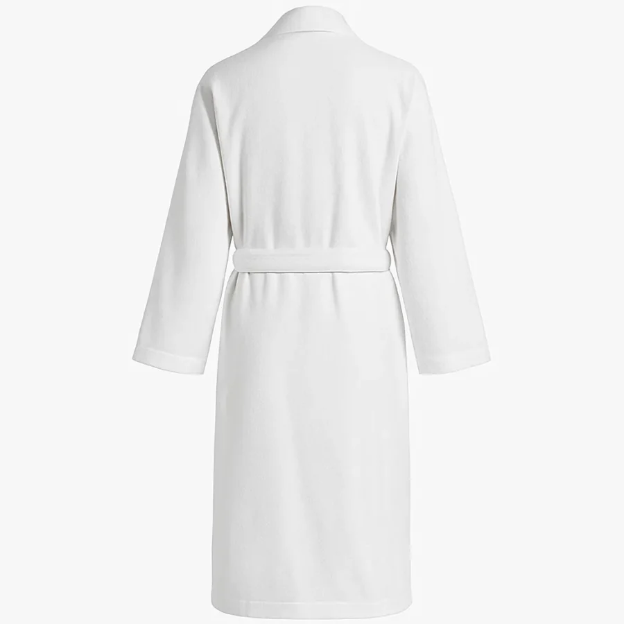 تن‌ پوش زنانه فارل سفید ساده کلاهدار - Image 2