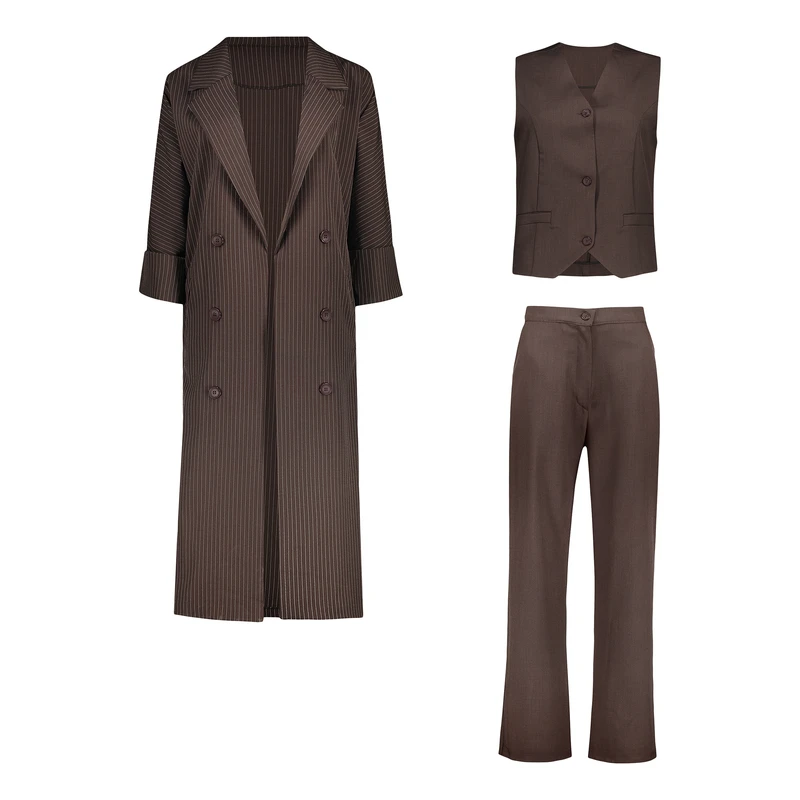 test 61 ست 3 تکه لباس رسمی زنانه