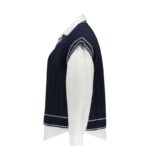 دو تیکه شومیز سفید و ژیله بافت زنانه فارل