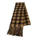 شال زنانه موهر چهار‌خانه فارل