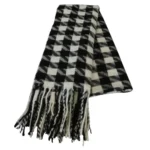 شال زنانه موهر چهار‌خانه فارل