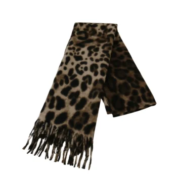 شال زنانه موهر پلگنی دو رنگ فارل کد: FM80