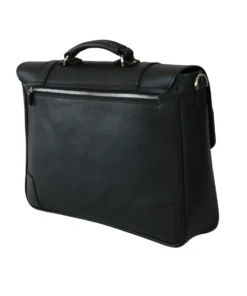 کیف اداری مردانه مشکی تمام چرم فارل کد: FMC78