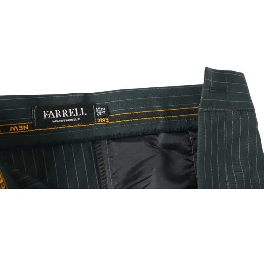 کت شلوار زنانه راه راه فارل کد: FC529 - Image 10