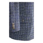 کت شانل زنانه آبی لاجرودی فارل کد: FK139