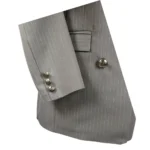 کت شلوار زنانه راه راه فارل کد: FC529 - Image 6