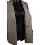 کت شلوار زنانه راه راه فارل کد: FC529 - Image 4