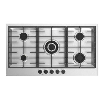 اجاق گاز رومیزی پنج شعله استیل لوکس MAXIM هومان