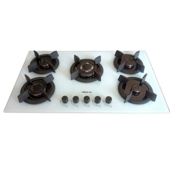 اجاق گاز رومیزی پنج شعله شیشه سفید SOREN هومان